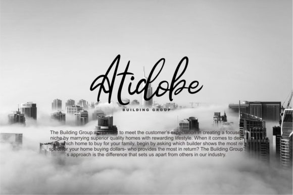 Hatedo Font - Preview 2