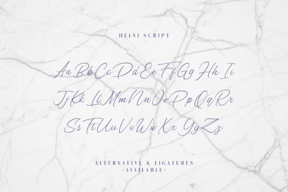 Helsi Font PNG with transparent background - Preview 2