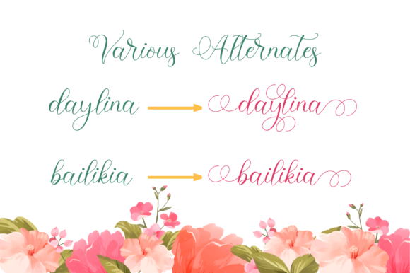 Kimberline Font PNG with transparent background - Preview 4