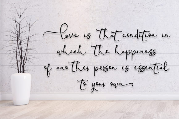 Love Miracle Font PNG with transparent background - Preview 1