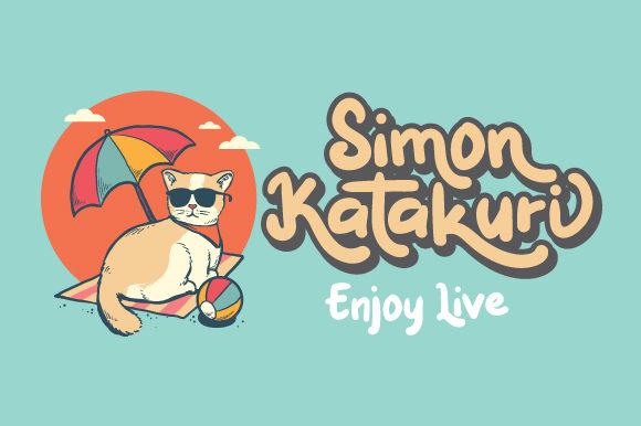 Mark Catynia Font PNG with transparent background - Preview 1