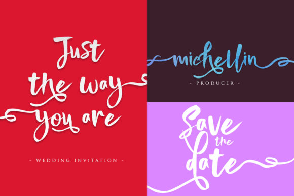 Nightype Font PNG with transparent background - Preview 4