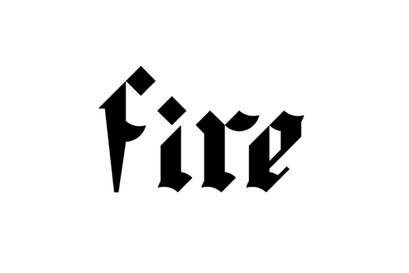 Redro Font PNG with transparent background - Preview 2