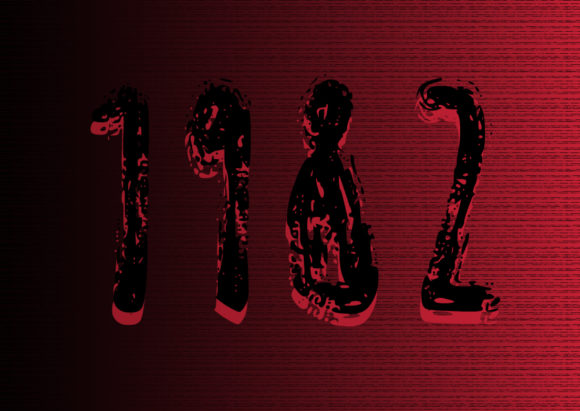 Road Kill Font PNG with transparent background - Preview 1