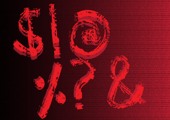 Road Kill Font PNG with transparent background - Preview 4