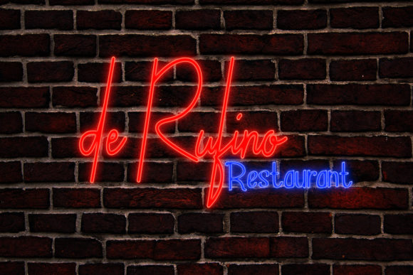 Rufino Font PNG with transparent background - Preview 1