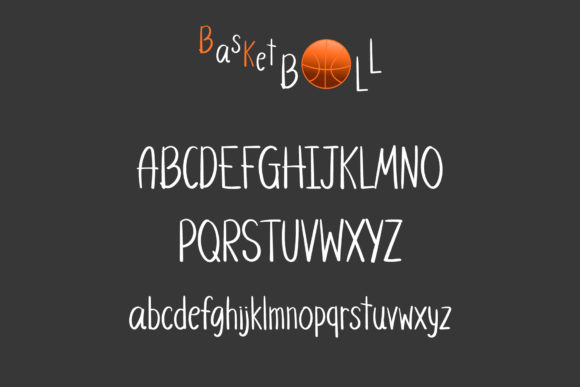 Basketball Font - Preview 2
