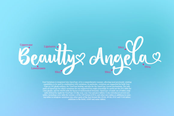 Bitten Amore Font - Preview 2
