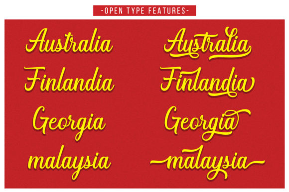 Greater Amberjack Font - Preview 5