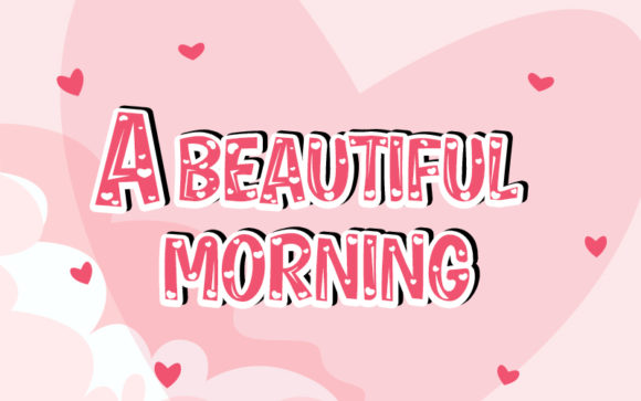 Hurry Loves Font PNG with transparent background - Preview 1