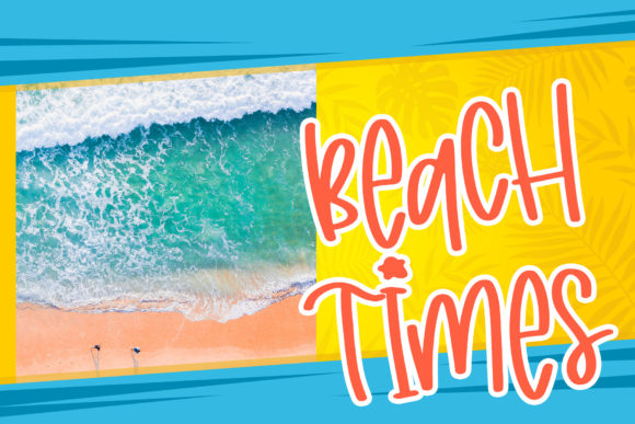 Joyfull Summer Font PNG with transparent background - Preview 5