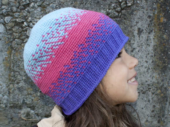 Pixelated Beanie Crochet Pattern