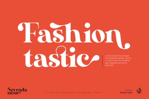 AL Nevrada Neue Font - Preview 1