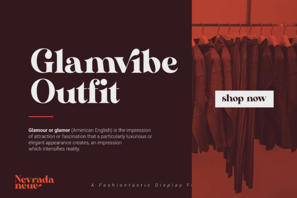 AL Nevrada Neue Font - Preview 3