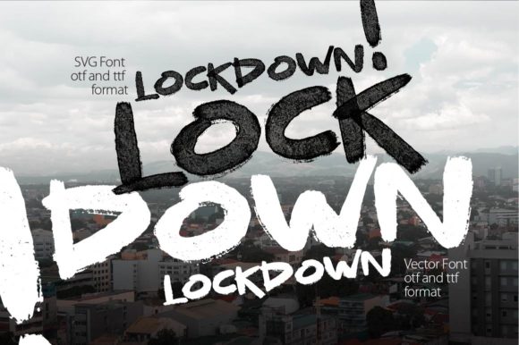 Blackday Font - Preview 3