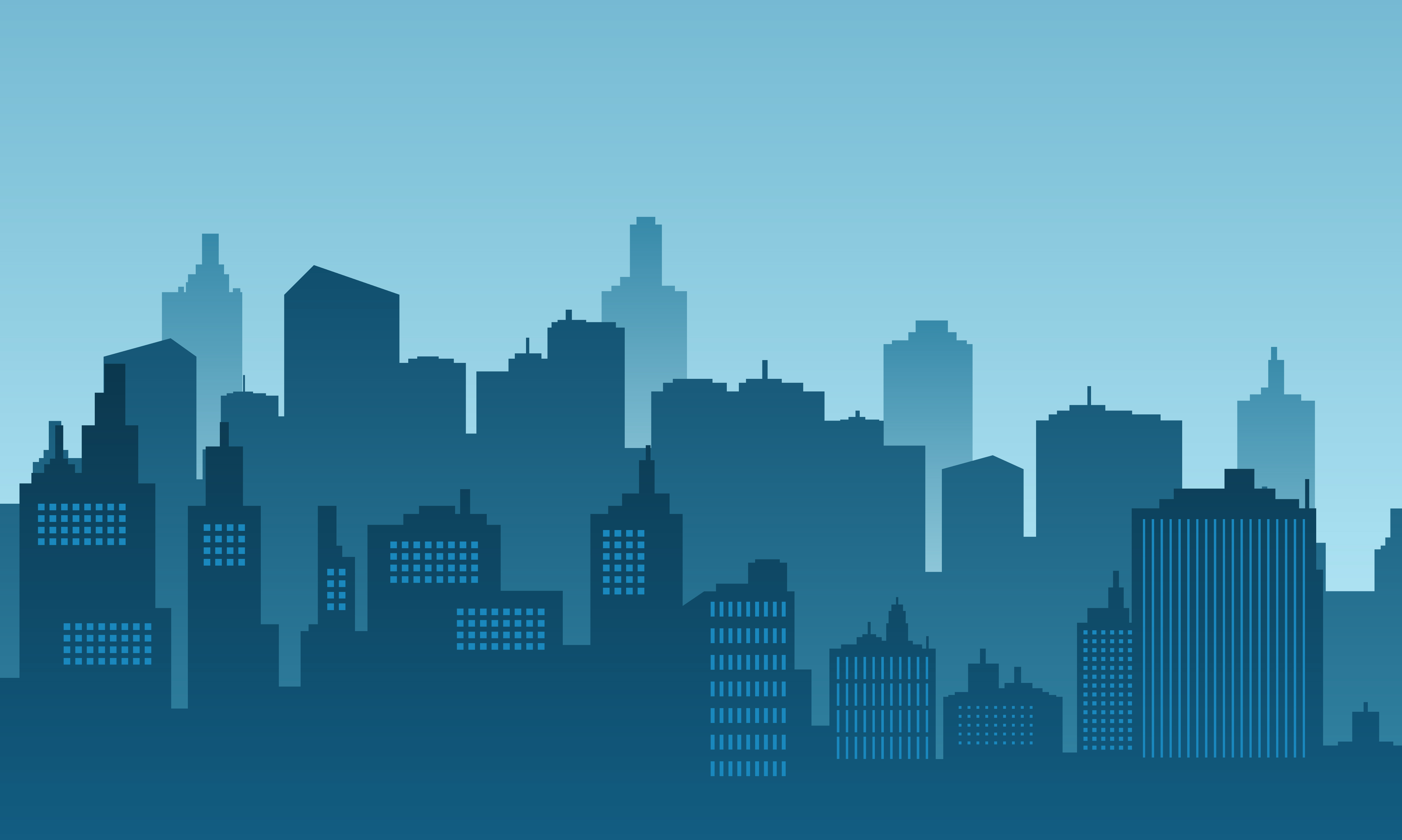 City Background of Daylight Graphic by cityvector91 · Creative Fabrica