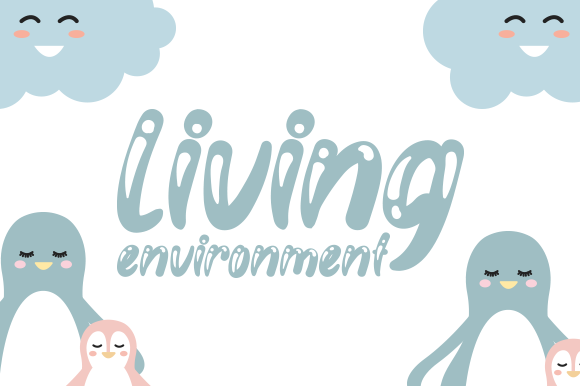 Cute Animal Font - Preview 2