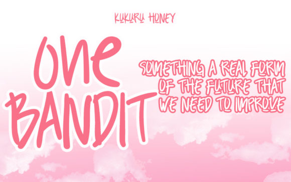 Kukuru Honey Font PNG with transparent background - Preview 3