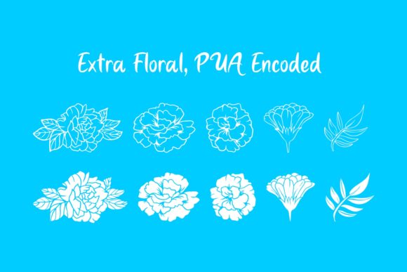Marigolds Font PNG with transparent background - Preview 1
