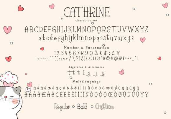 Chatrine Font - Preview 4
