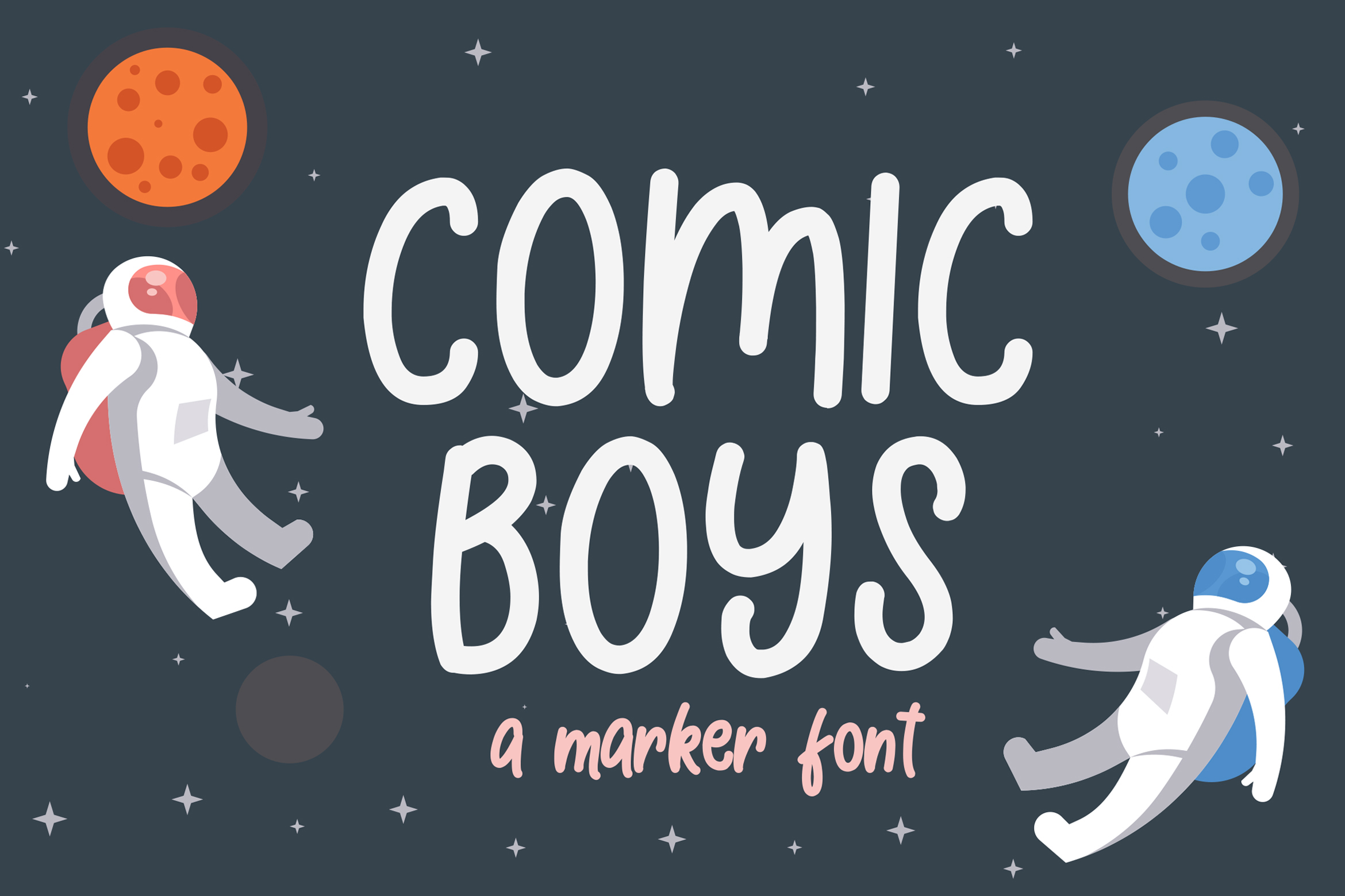Comic Boys Font by StringLabs · Creative Fabrica font preview