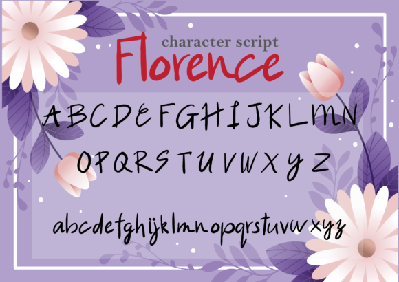 Florence Font - Preview 2