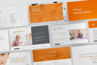 Sparrow - Creative Google Slides