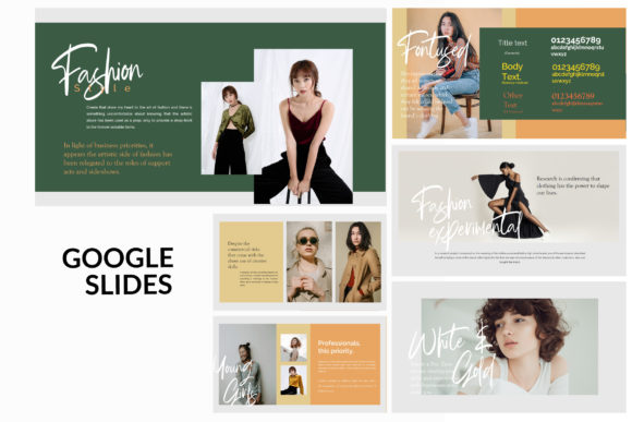 Cemany - Stylish Fashion Google Slides