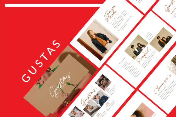 Gustas Fashion - Powerpoint Template
