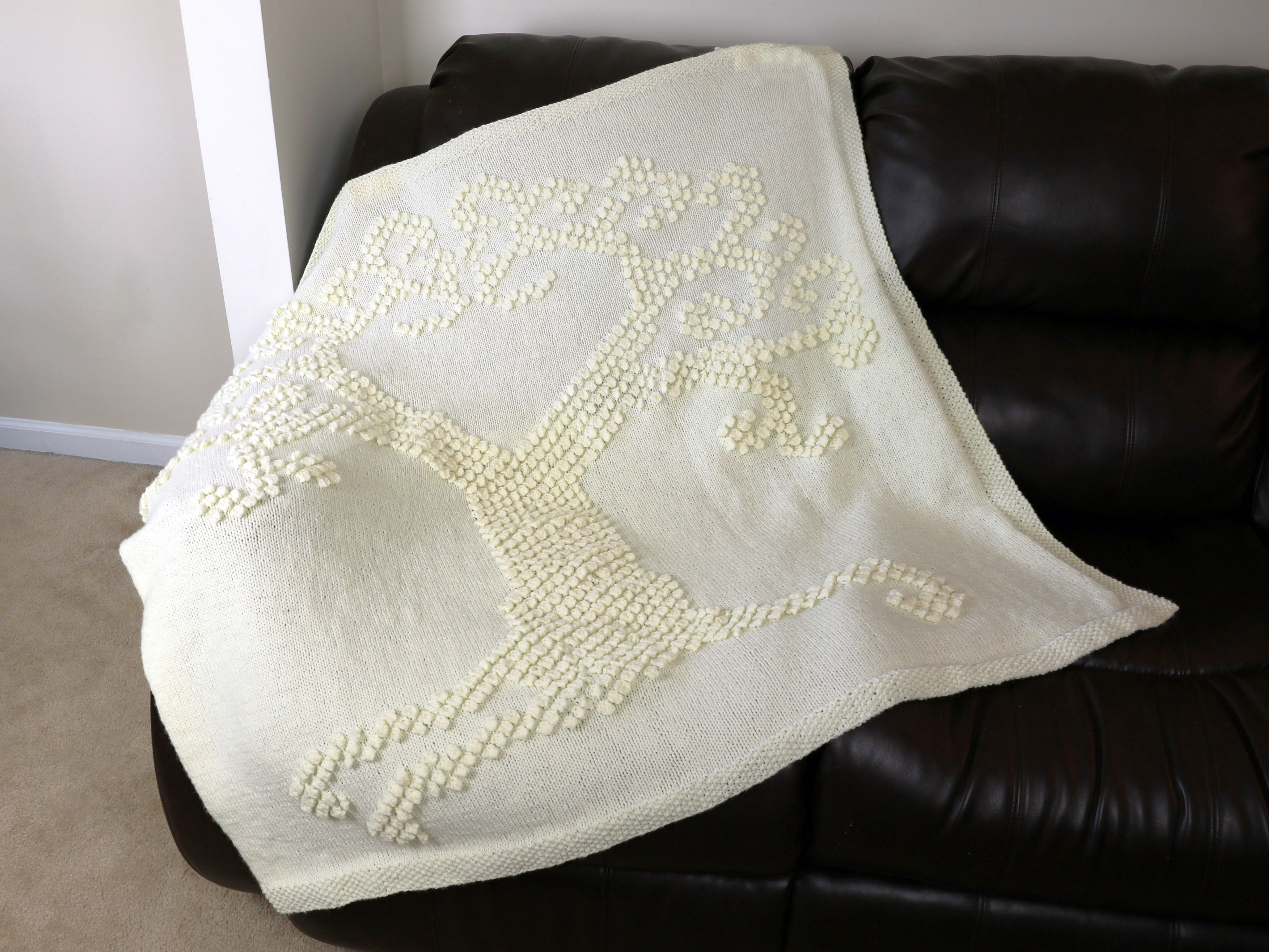 Knit Tree of Love Blanket Pattern