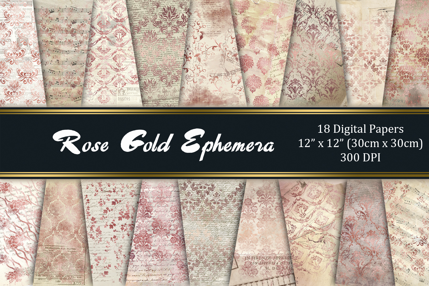 Rose Gold Ephemera