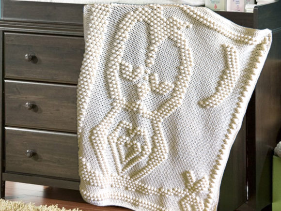 Sleepy Owl Blanket Crochet Pattern