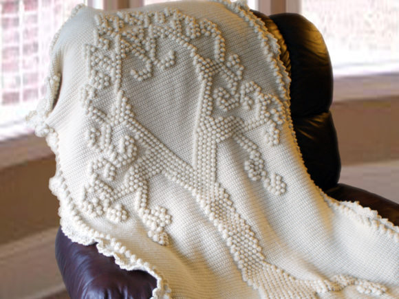 Tree of Love Blanket Crochet Pattern
