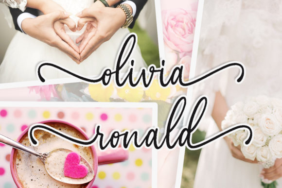 Amelia Sophia Font PNG with transparent background - Preview 1