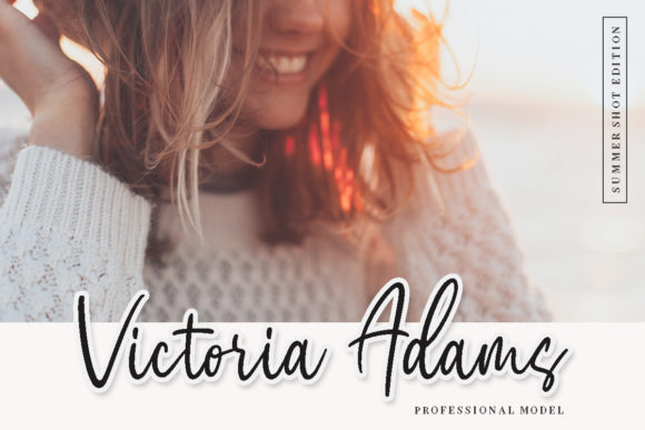 Amelia Sophia Font PNG with transparent background - Preview 3
