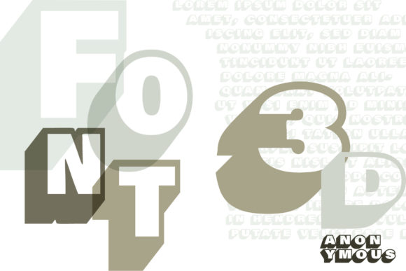 Anonymous Font - Preview 2