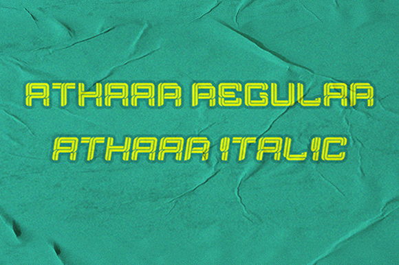 Athaar Font - Preview 1