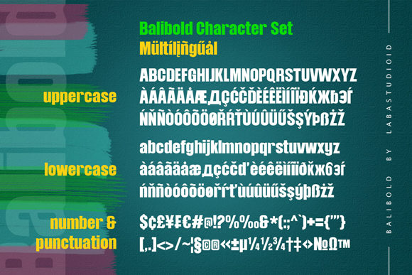 Balibold Font - Preview 5