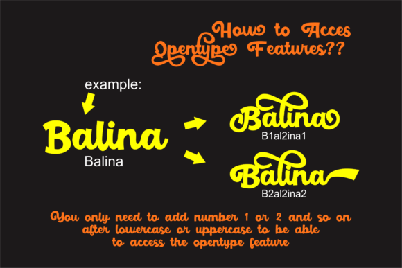 Balina Font - Preview 4