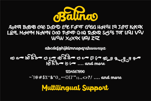 Balina Font - Preview 5