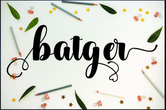 Billetter Font - Preview 2