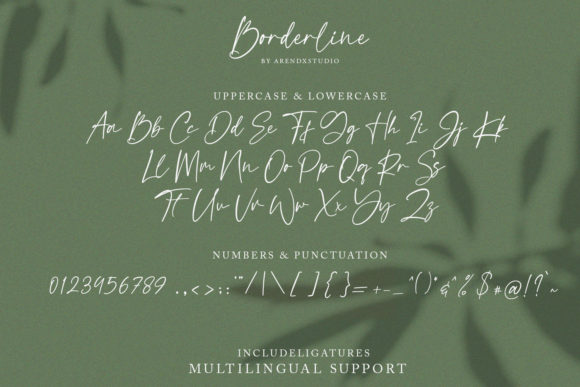 Borderline Font - Preview 2