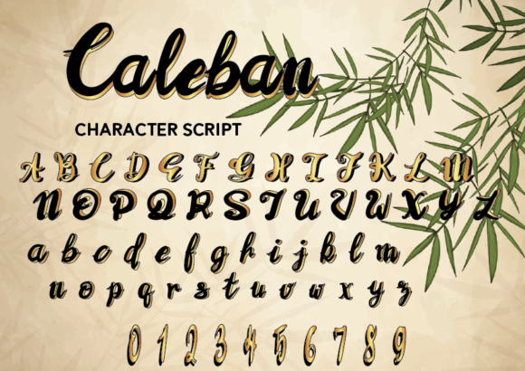 Caleban Font - Preview 2