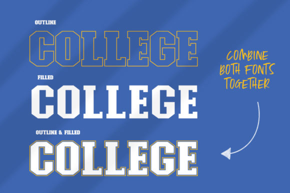 College Font - Preview 2