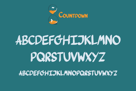 Countdown Font - Preview 2