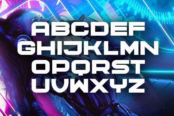 Cyber Princess Font PNG with transparent background - Preview 1