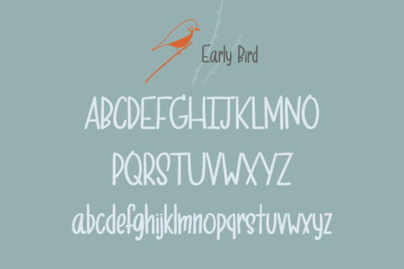 Early Bird Font - Preview 2