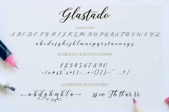 Glastado Font - Preview 5