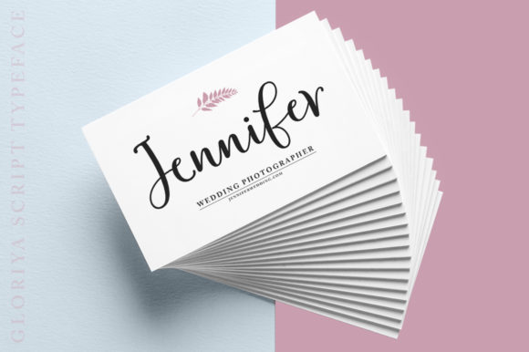 Gloriya Font - Preview 3