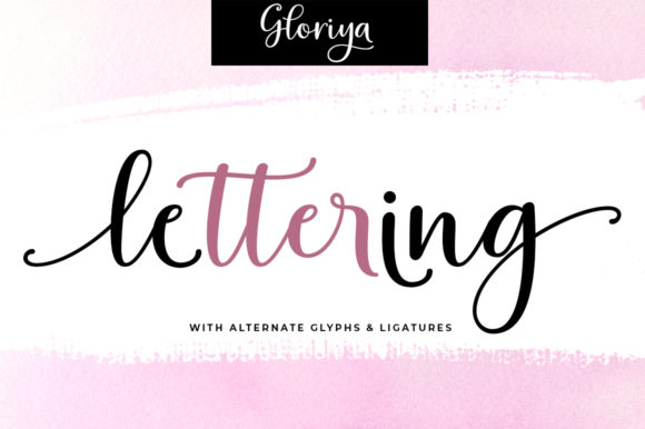 Gloriya Font - Preview 5
